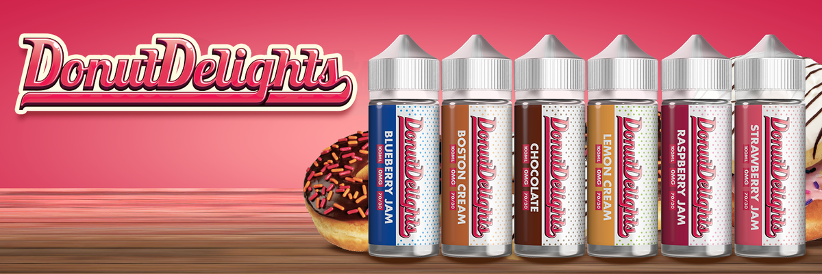 Wholesale Donut Delights E-liquids - Rockafella Distro Wholesale Donut Delights E-liquids - Rockafella Distro
