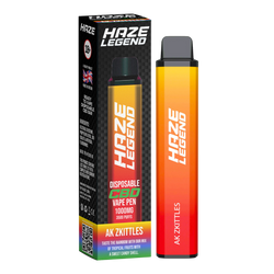Haze Legend - Ak Zkittles 1000mg 3500 Puffs Disposble Vape