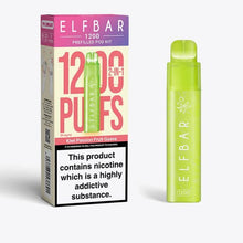 2 in 1 Elfbar 1200 Puffs Prefilled Pod Kit Box of 5 - #Simbavapeswholesale#