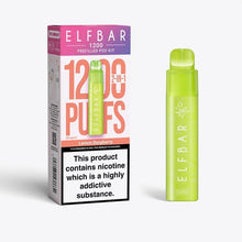 2 in 1 Elfbar 1200 Puffs Prefilled Pod Kit Box of 5 - #Simbavapeswholesale#