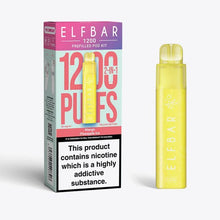 2 in 1 Elfbar 1200 Puffs Prefilled Pod Kit Box of 5 - #Simbavapeswholesale#