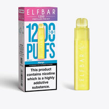 2 in 1 Elfbar 1200 Puffs Prefilled Pod Kit Box of 5 - #Simbavapeswholesale#