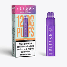 2 in 1 Elfbar 1200 Puffs Prefilled Pod Kit Box of 5 - #Simbavapeswholesale#