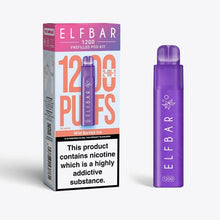 2 in 1 Elfbar 1200 Puffs Prefilled Pod Kit Box of 5 - #Simbavapeswholesale#