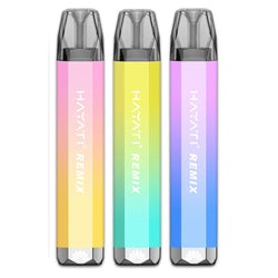 4 in 1 Hayati Remix 2400 Puffs Disposable Vape Pod Kit - Box of 5-Miami Remix-vapeukwholesale