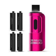 4 in 1 Revol 2600 Puffs Disposable Vape Pod Kit Box of 5-Berry Series-vapeukwholesale