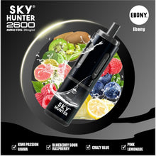 4 in 1 Sky Hunter 2600 Puffs Disposable Vape Box of 5-Ebony Edition-vapeukwholesale