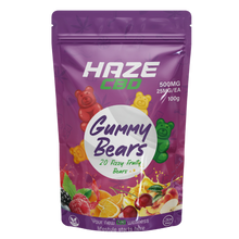 Haze CBD Gummies 500MG (25MG EACH)