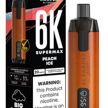 Al Fakher Supermax 6k Puffs Disposable Vape Pod Kit (Box of 5) - #Simbavapeswholesale#