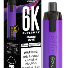 Al Fakher Supermax 6k Puffs Disposable Vape Pod Kit (Box of 5) - #Simbavapeswholesale#