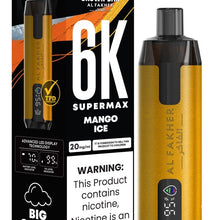 Al Fakher Supermax 6k Puffs Disposable Vape Pod Kit (Box of 5) - #Simbavapeswholesale#