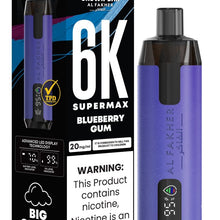 Al Fakher Supermax 6k Puffs Disposable Vape Pod Kit (Box of 5) - #Simbavapeswholesale#