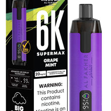 Al Fakher Supermax 6k Puffs Disposable Vape Pod Kit (Box of 5) - #Simbavapeswholesale#