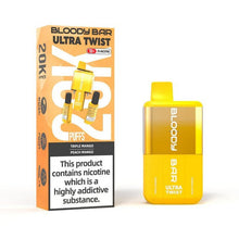 Bloody Bar Ultra Twist 20000 Puffs Disposable Vape Box of 5 - Triple Mango/Peach Mango - vapeukwholesale