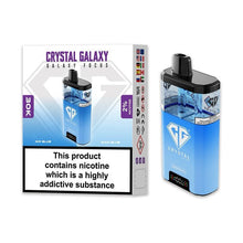 Crystal Galaxy Focus 30k Disposable Vape Pack of 5 - Mcr Vape Distro