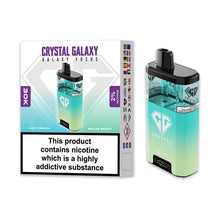 Crystal Galaxy Focus 30k Disposable Vape Pack of 5 - Mcr Vape Distro