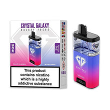 Crystal Galaxy Focus 30k Disposable Vape Pack of 5 - Mcr Vape Distro