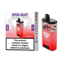 Crystal Galaxy Focus 30k Disposable Vape Pack of 5 - Mcr Vape Distro