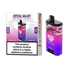 Crystal Galaxy Focus 30k Disposable Vape Pack of 5 - Mcr Vape Distro