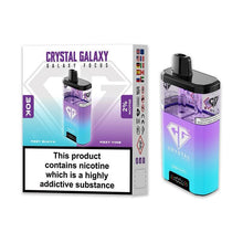 Crystal Galaxy Focus 30k Disposable Vape Pack of 5 - Mcr Vape Distro