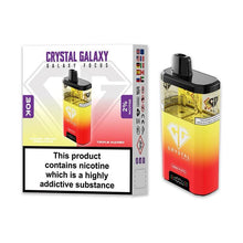 Crystal Galaxy Focus 30k Disposable Vape Pack of 5 - Mcr Vape Distro