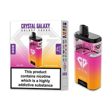 Crystal Galaxy Focus 30k Disposable Vape Pack of 5 - Mcr Vape Distro