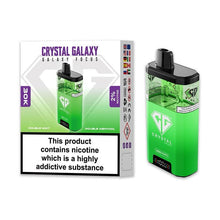 Crystal Galaxy Focus 30k Disposable Vape Pack of 5 - Mcr Vape Distro