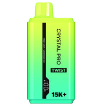 Crystal Pro Twist 15000 Puffs Disposable Vape Box of 10 - #Simbavapeswholesale#