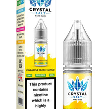 Crystal Salt 10ml Nic Salts E - Liquid - Pack of 10 - #Simbavapeswholesale#