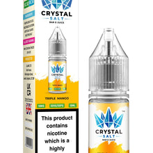 Crystal Salt 10ml Nic Salts E - Liquid - Pack of 10 - #Simbavapeswholesale#