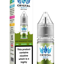 Crystal Salt 10ml Nic Salts E - Liquid - Pack of 10 - #Simbavapeswholesale#