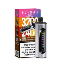 Elf Bar 4 - in - 1 3200 Prefilled Pod Kit Box of 10 - #Simbavapeswholesale#