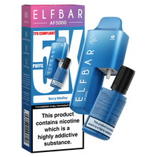 Elf bar AF5000 Puffs Disposable Vape Device - Box of 5 - #Simbavapeswholesale#