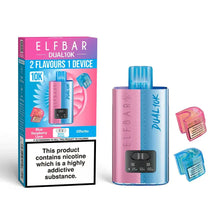 Elf Bar Dual 10K Disposable 2 in 1 Vape - Vapour VapeElf Bar