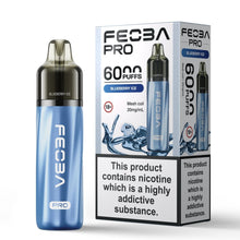 Feoba Pro 6000+ Disposbale Vape Box of 5 - Mcr Vape Distro