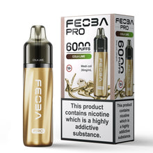 Feoba Pro 6000+ Disposbale Vape Box of 5 - Mcr Vape Distro