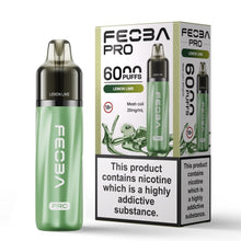 Feoba Pro 6000+ Disposbale Vape Box of 5 - Mcr Vape Distro