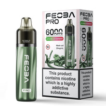 Feoba Pro 6000+ Disposbale Vape Box of 5 - Mcr Vape Distro