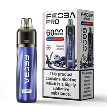 Feoba Pro 6000+ Disposbale Vape Box of 5 - Mcr Vape Distro