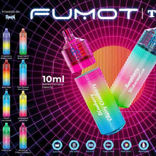 Fumot R and M Toranado T9000 Disposable Vape - Vapour VapeFumot