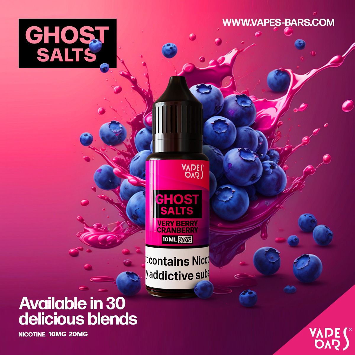 GHOT 3500 Nic Salts 10ml - Box of 10 - #Simbavapeswholesale#