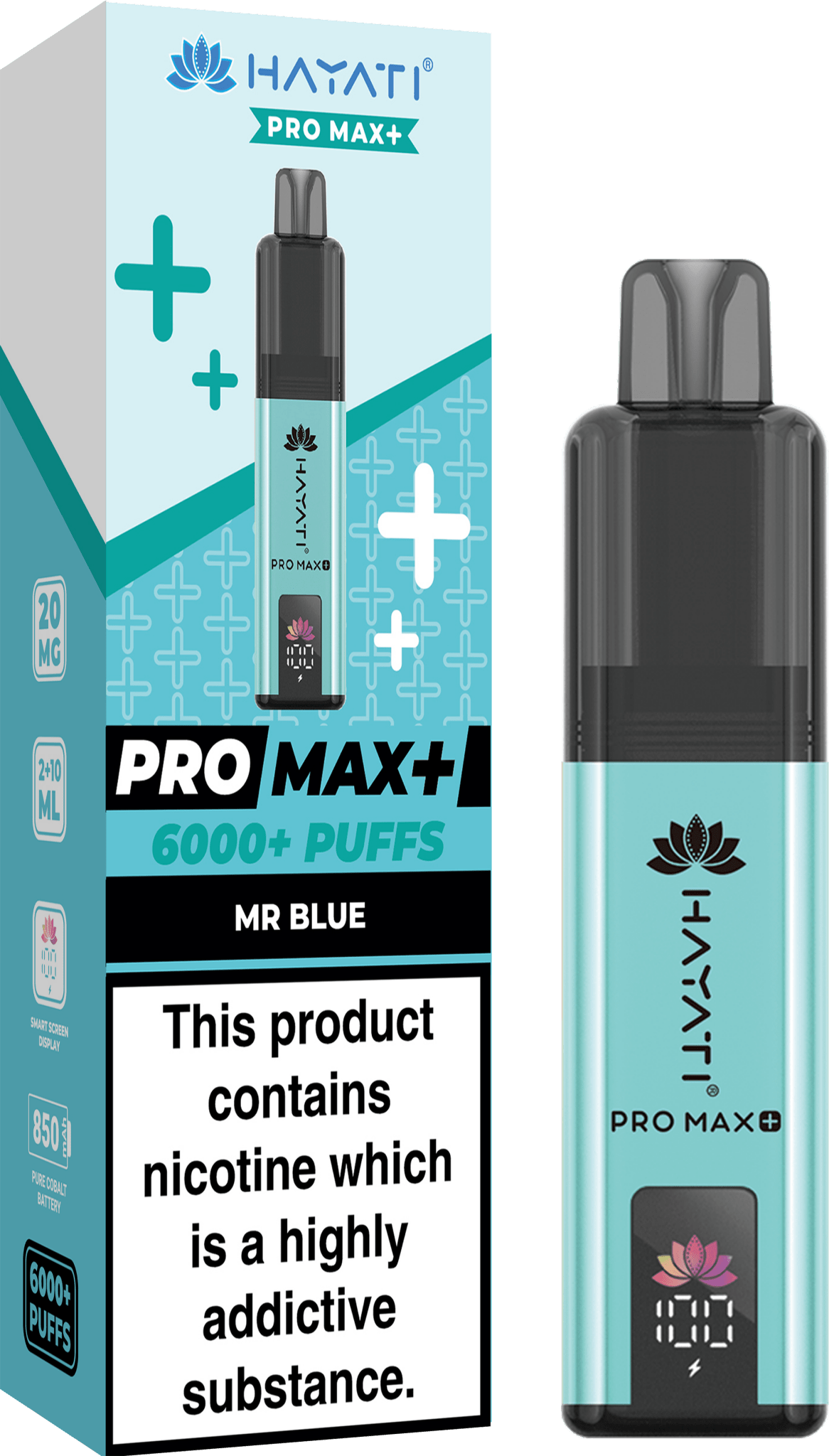 Hayati Pro Max Plus 6000 Vape Kit Box of 5 Rockafella Distro Hayati Pro Max Plus 6000 Vape Kit Box of 5 Rockafella Distro