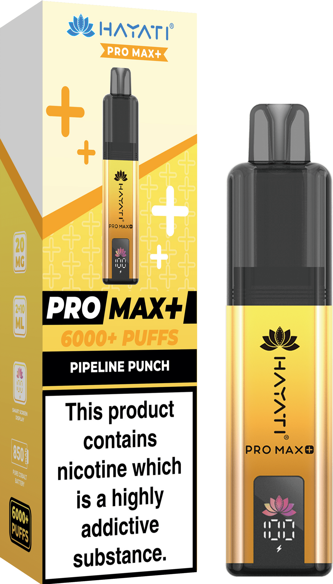 Hayati Pro Max Plus 6000 Vape Kit Box of 5 Rockafella Distro Hayati Pro Max Plus 6000 Vape Kit Box of 5 Rockafella Distro