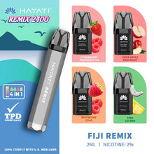 Hayati Remix 2400 Puffs 4 in 1 Disposable Vape Pod Kit - Mcr Vape Distro