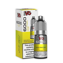 IVG 6000 Nic Salt 10ml Bottle Box of 10 - #Simbavapeswholesale#