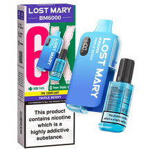 Lost Mary BM6000 Prefilled Disposable Vape Kit (Box of 5) - Mcr Vape Distro