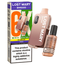 Lost Mary BM6000 Prefilled Disposable Vape Kit (Box of 5) - Mcr Vape Distro