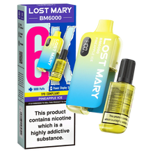 Lost Mary BM6000 Prefilled Disposable Vape Kit (Box of 5) - Mcr Vape Distro