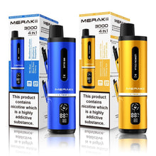 Merakii 3000 Puffs Disposable Vape Box of 5 - Mcr Vape Distro