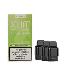 Oxva Xlim Prefilled E-liquid Pods Cartridges - Pack of 3-Apple Peach-vapeukwholesale